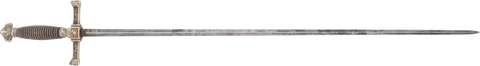 SPANISH SILVER HILTED CAVALRY OFFICER’S SWORD MODEL 1851 - The History Gift Store