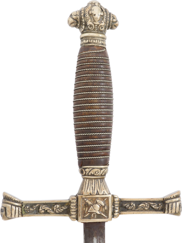 SPANISH SILVER HILTED CAVALRY OFFICER’S SWORD MODEL 1851 - The History Gift Store