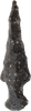 FINE PRE-COLUMBIAN OBSIDIAN ARROWHEAD - The History Gift Store