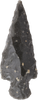 FINE PRE-COLUMBIAN OBSIDIAN ARROWHEAD - The History Gift Store