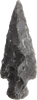 FINE PRE-COLUMBIAN OBSIDIAN ARROWHEAD - The History Gift Store
