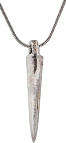 FINE GREEK SOCKETED ARROWHEAD NECKLACE 690-250 BC - Fagan Arms