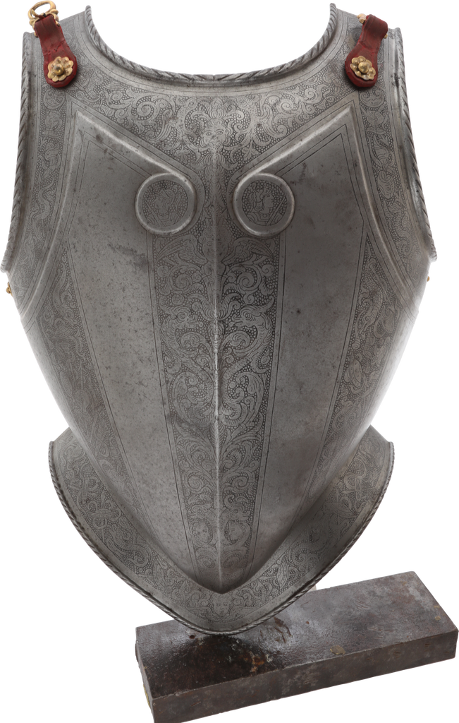 FINE NORTH ITALIAN BREASTPLATE C.LATE 16TH-17TH CENTURY - The History Gift Store