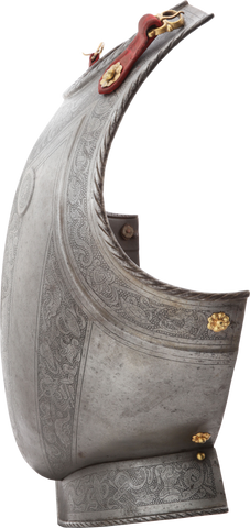 FINE NORTH ITALIAN BREASTPLATE C.LATE 16TH-17TH CENTURY - The History Gift Store