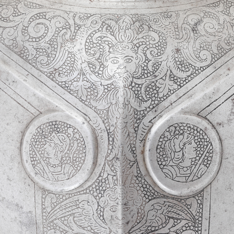 FINE NORTH ITALIAN BREASTPLATE C.LATE 16TH-17TH CENTURY - The History Gift Store
