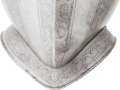 FINE NORTH ITALIAN BREASTPLATE C.LATE 16TH-17TH CENTURY - The History Gift Store