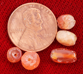 VIKING CARNELIAN BEADS, C.850-1050 - The History Gift Store