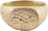 ROMAN SORCERER’S RING, 1ST CENTURY BC-1ST CENTURY AD, SIZE 10 ¾ - The History Gift Store