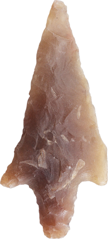 FINE ANCIENT EGYPTIAN FLINT ARROWHEAD, C.3200-2500 BC - The History Gift Store