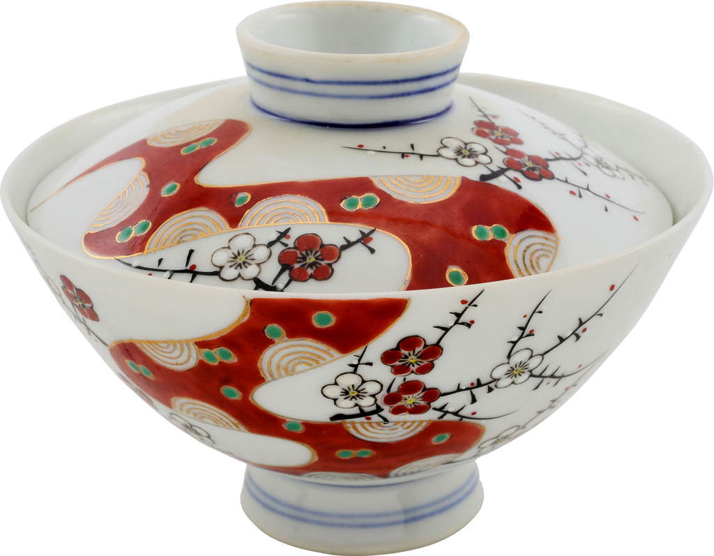 JAPANESE ARITA WARE COVERED BOWLS - The History Gift Store