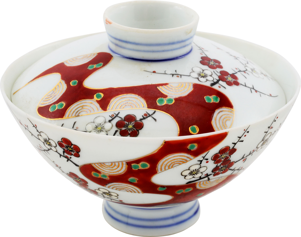 JAPANESE ARITA WARE COVERED BOWLS - The History Gift Store