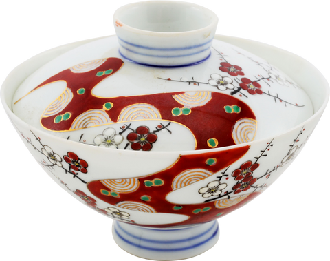 JAPANESE ARITA WARE COVERED BOWLS - The History Gift Store