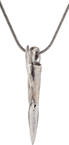 FINE GREEK SOCKETED ARROWHEAD NECKLACE 690-250 - The History Gift Store