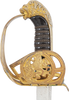 BAVARIAN LION HEAD CAVALRY OFFICER’S SWORD C.1880 - The History Gift Store