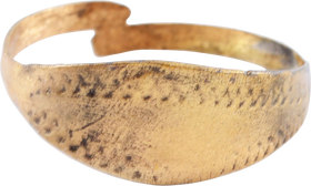 VIKING WOMAN WARRIOR’S SHIELD RING C. 850-1050 AD, SIZE 8 ¾ - Fagan Arms