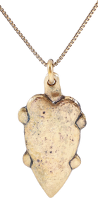 SCANDINAVIAN HEART PENDANT NECKLACE, 11TH-12TH CENTURY AD - Fagan Arms