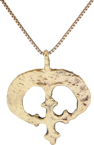 VIKING LUNAR PENDANT NECKLACE, LATE 11th CENTURY - The History Gift Store