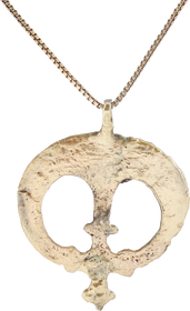 VIKING LUNAR PENDANT NECKLACE, LATE 11th CENTURY - The History Gift Store