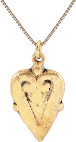 ANCIENT VIKING HEART PENDANT NECKLACE, 866-1067 AD - Fagan Arms