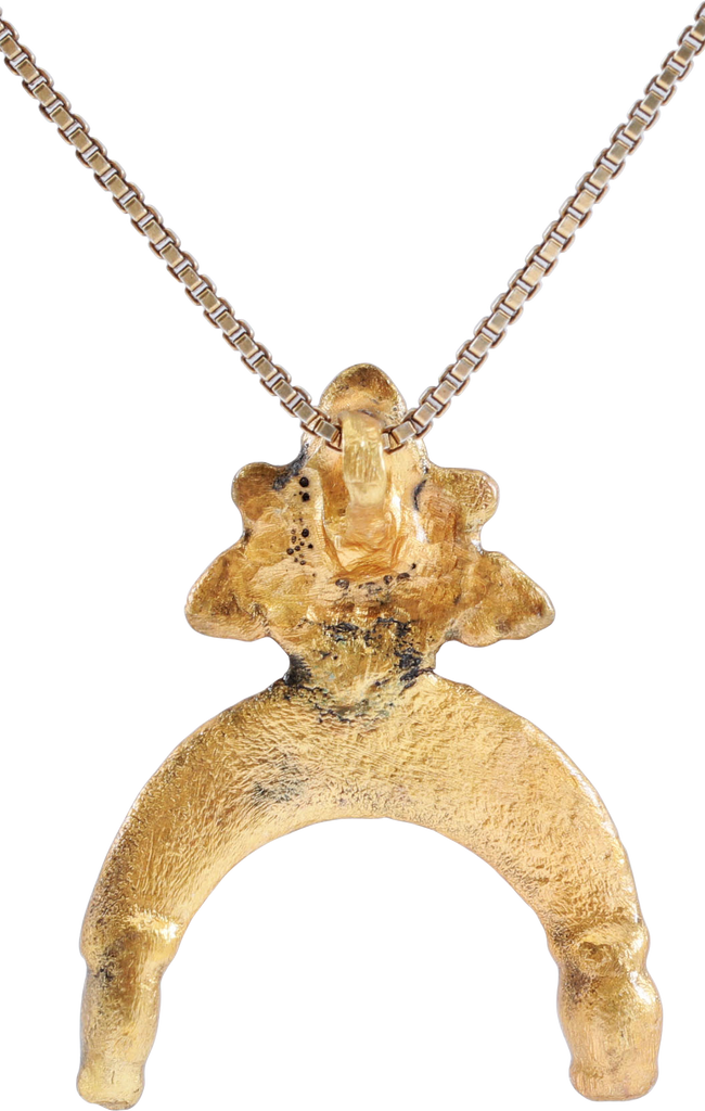 LOVELY VIKING LUNAR PENDANT NECKLACE, 800-1050 AD - Fagan Arms