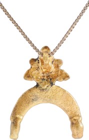 LOVELY VIKING LUNAR PENDANT NECKLACE, 800-1050 AD - Fagan Arms