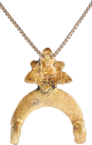 LOVELY VIKING LUNAR PENDANT NECKLACE, 800-1050 AD - Fagan Arms