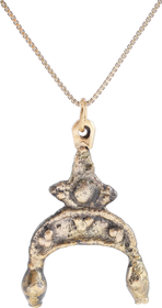 VIKING LUNAR PENDANT NECKLACE, 800-1050 AD - Fagan Arms