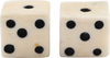 REVOLUTIONARY WAR BONE DICE - The History Gift Store