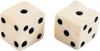 REVOLUTIONARY WAR BONE DICE - The History Gift Store
