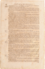 ACTUAL PAGE PRINTED BY BENJAMIN FRANKLIN IN 1752 - Fagan Arms