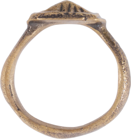 FINE ROMAN PROSTITUTE'S RING, C.100-300 AD, SIZE 5 - The History Gift Store