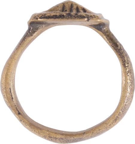 FINE ROMAN PROSTITUTE'S RING, C.100-300 AD, SIZE 5 - The History Gift Store