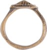FINE ROMAN PROSTITUTE'S RING, C.100-300 AD, SIZE 5 - The History Gift Store
