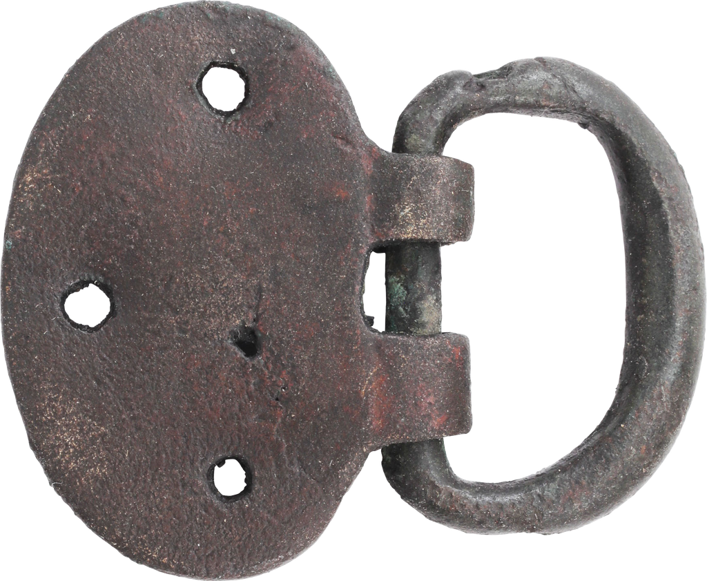 RARE ROMAN BUCKLE FROM A LEGIONARIE’S PLATE ARMOR, LORICA SEGMENTATA - Fagan Arms