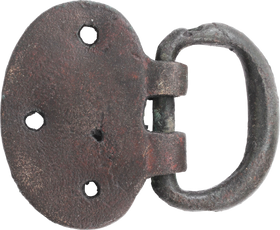 RARE ROMAN BUCKLE FROM A LEGIONARIE’S PLATE ARMOR, LORICA SEGMENTATA - Fagan Arms