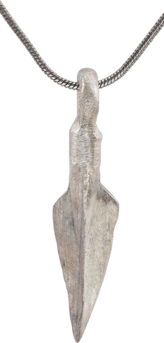 FINE GREEK ARROWHEAD PENDANT NECKLACE, C. 8TH-3RD CENTURY BC - Fagan Arms