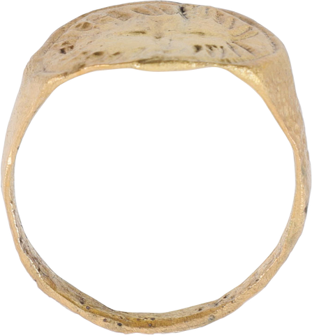 MEDIEVAL CHRISTIAN RING 8TH-10TH CENTURY AD 10 3/4 - Fagan Arms