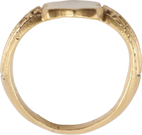 FINE AUSTRO HUNGARIAN MILITARY RING, C.1880-90, SIZE 10 1/2 - The History Gift Store