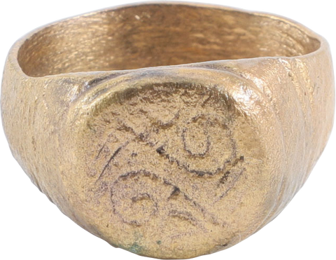 ROMAN SORCERER’S RING, 1ST CENTURY BC-1ST CENTURY AD, SIZE 10 3/4 - The History Gift Store