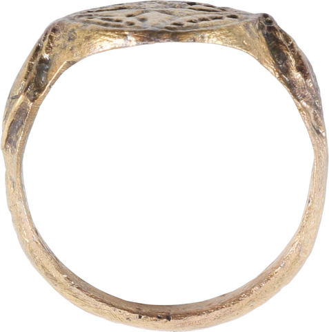 BYZANTINE CHRISTIAN RING C.9TH-14TH CENTURY, SIZE 11 1/2 - Fagan Arms