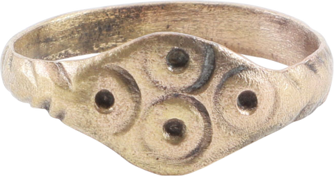 MEDIEVAL ANGLO-SAXON (ENGLISH) RING, SIZE 10 3/4 - The History Gift Store