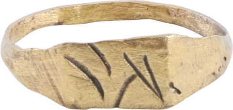 ROMAN SIGNET RING, C. 2-5 CENTURY AD, SIZE 10 ½ - The History Gift Store