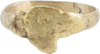 EUROPEAN CHRISTIAN RING 11TH-16TH CENTURY AD 9 1/4 - Fagan Arms