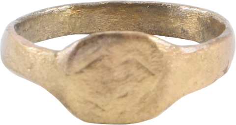 MEDIEVAL EUROPEAN RING, 5TH-9TH CENTURY AD, SIZE 5 ¾ - The History Gift Store
