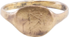 ROMAN SIGNET RING, 2ND-5TH CENTURY AD, SIZE 7 ¾ - The History Gift Store