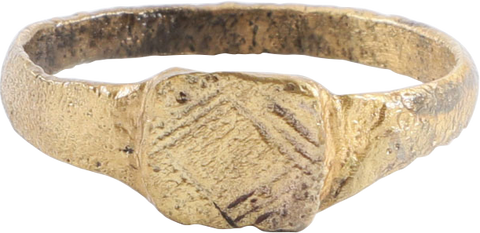 MEDIEVAL EUROPEAN RING, 800-1000AD, SIZE 8 ½ - The History Gift Store