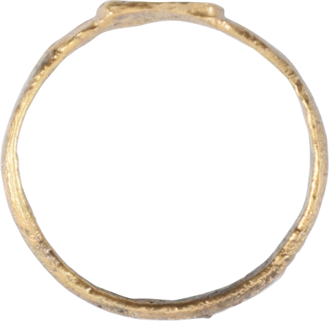 MEDIEVAL EUROPEAN RING, 800-1000AD, SIZE 8 ½ - The History Gift Store