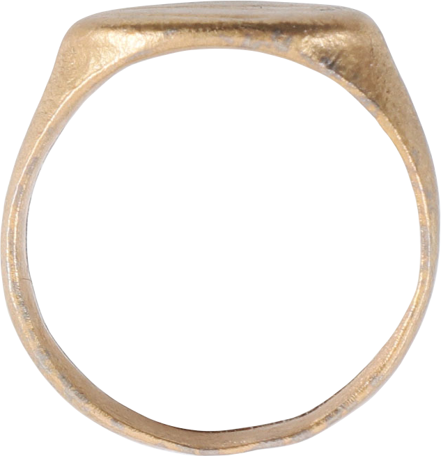 ANCIENT ROMAN/MEDIEVAL EVIL EYE RING, 4TH-8TH CENTURY AD, SIZE 9 ½ - Fagan Arms