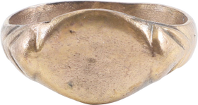 BYZANTINE/MEDIEVAL EUROPEAN MAN’S RING C.6TH-11TH CENTURY AD, SIZE 9 ¾ - Fagan Arms