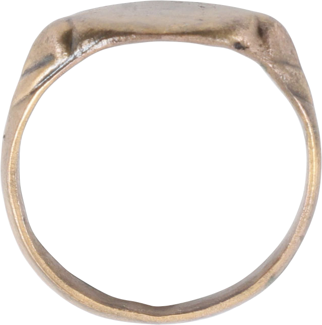 BYZANTINE/MEDIEVAL EUROPEAN MAN’S RING C.6TH-11TH CENTURY AD, SIZE 9 ¾ - Fagan Arms